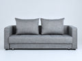 Sofás 2 plazas de tela 180x82x78 cm - gris - diseño moderno para salón
